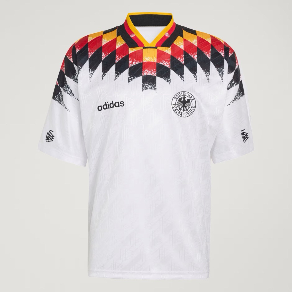 adidas Jersey Jerman 1994 Home White BNWT Original Resmi JN3705