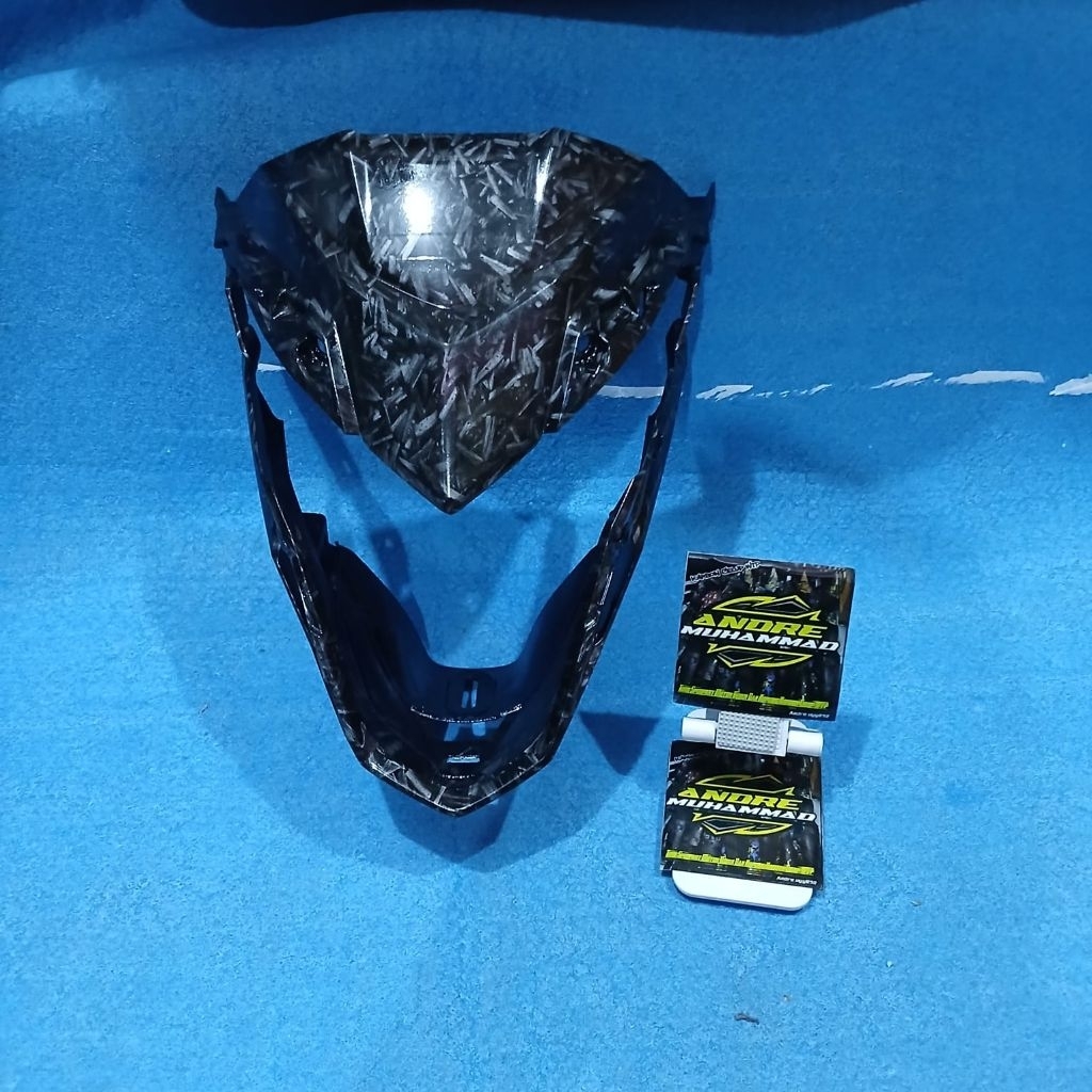 Batok Depan Batok Lampu Depan Honda Sonic 150R Karbon Forged