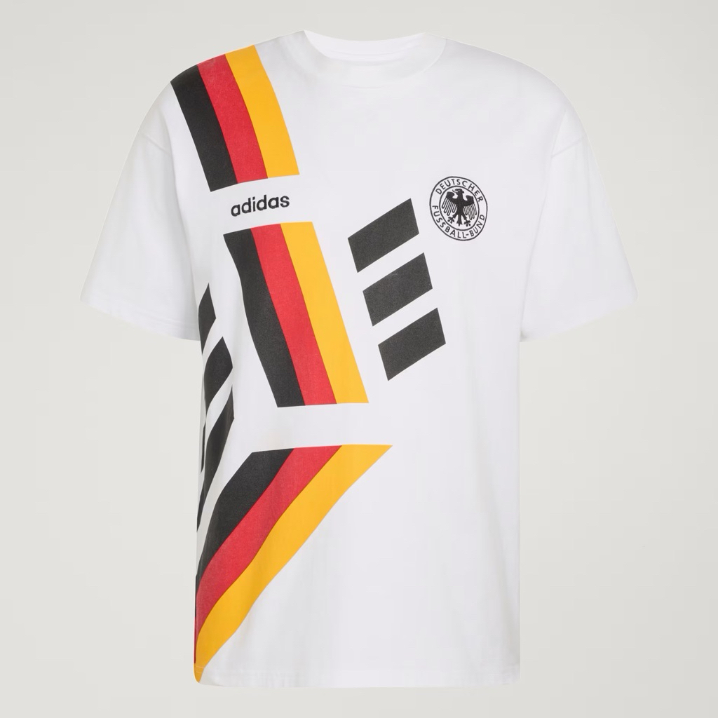 adidas T Shirt Jerman 1994 Home White BNWT Original Resmi KE0086