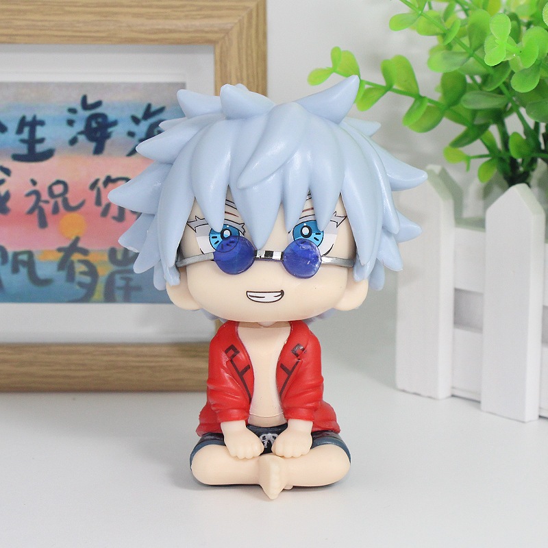 Action Figure Anime Gojo LookUp Hawaii Suit Gojo Pantai Look Up Rukkapu