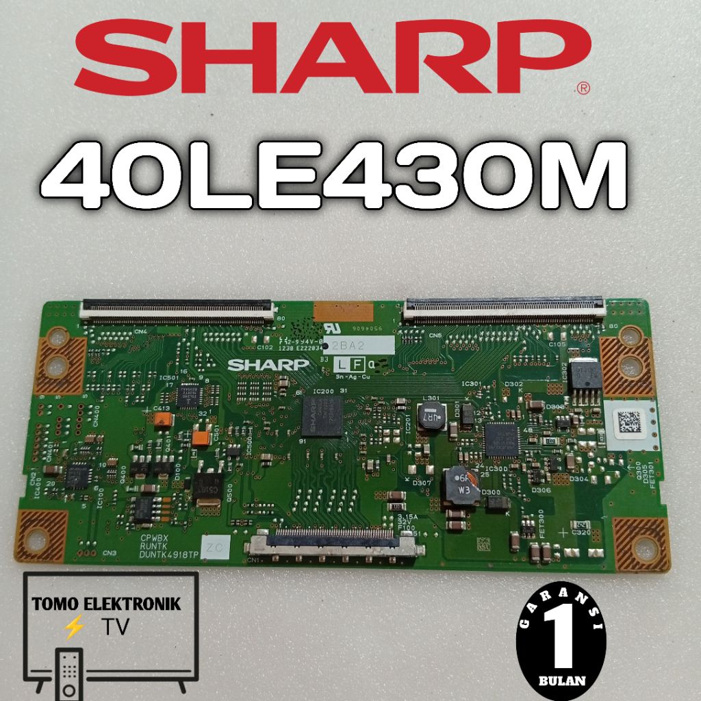 tikon tcon tv sharp 40LE430M tikon sharp 40 inch