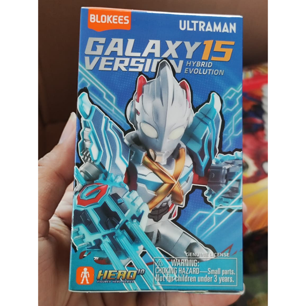 Blokees Selected Exceed X Ultraman Galaxy Version 15 Hybrid Evolution