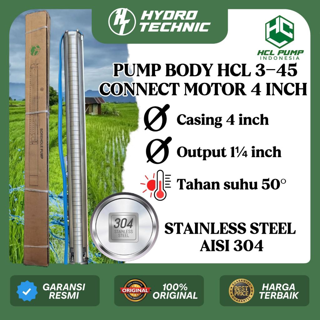 PUMP BODY KIPAS SUBMERSIBLE HCL 4 SPM 3-45