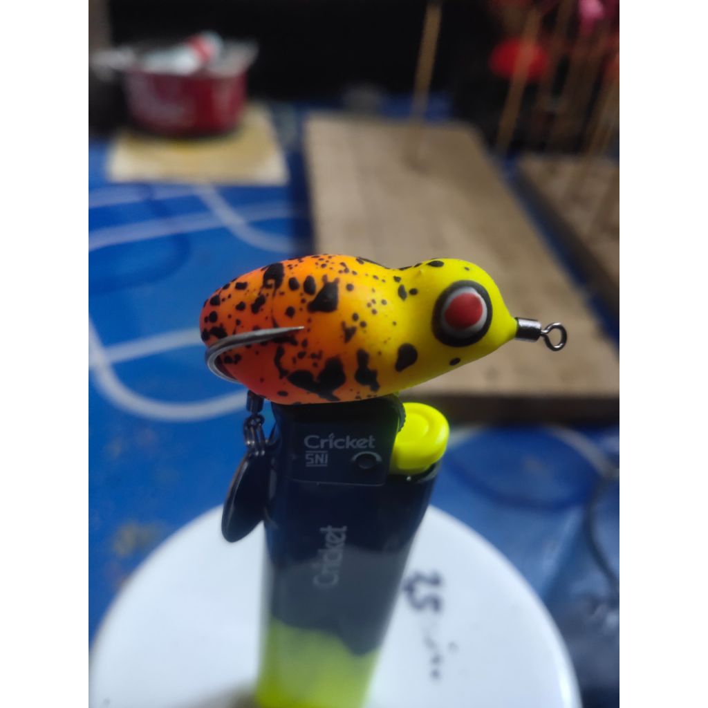 Softfrogkiller 3,5cm umpan casting gabus kocolan