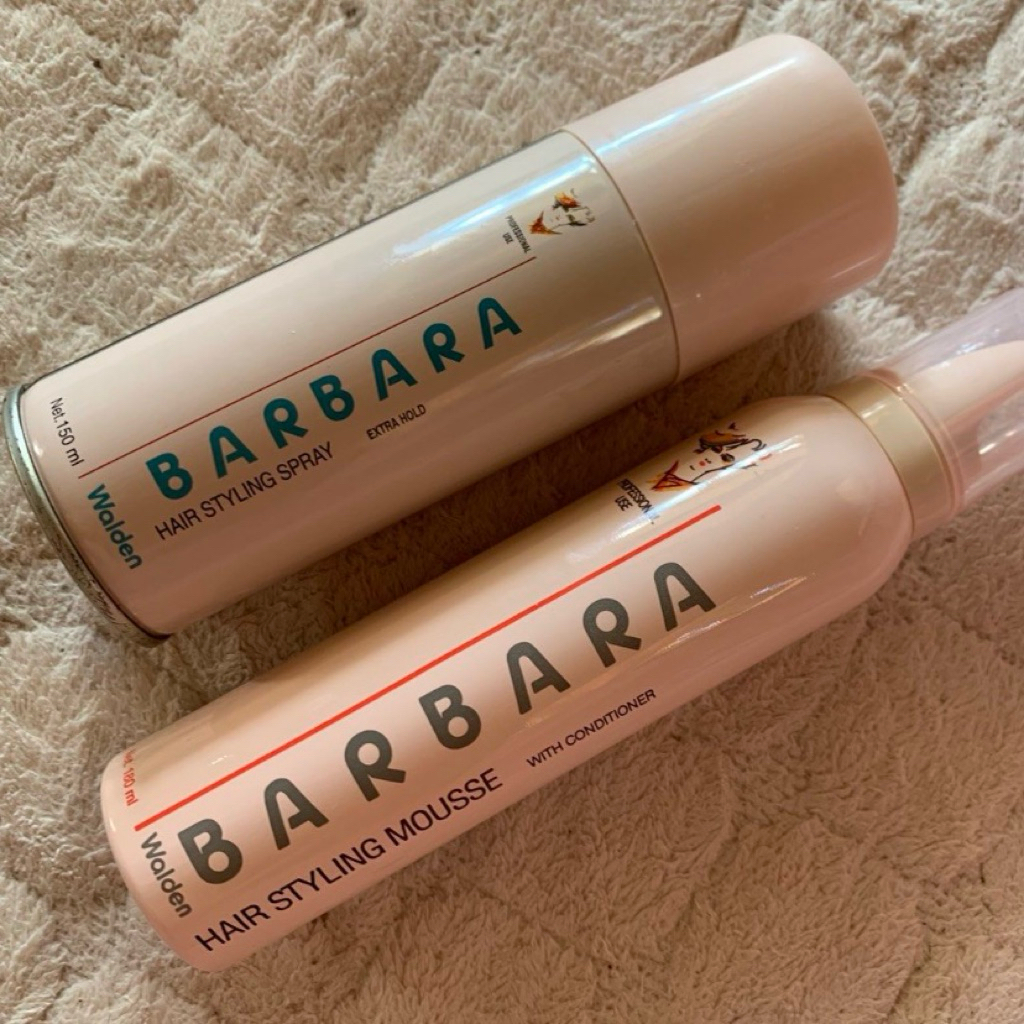 Barbara Hair Spray & Mousse