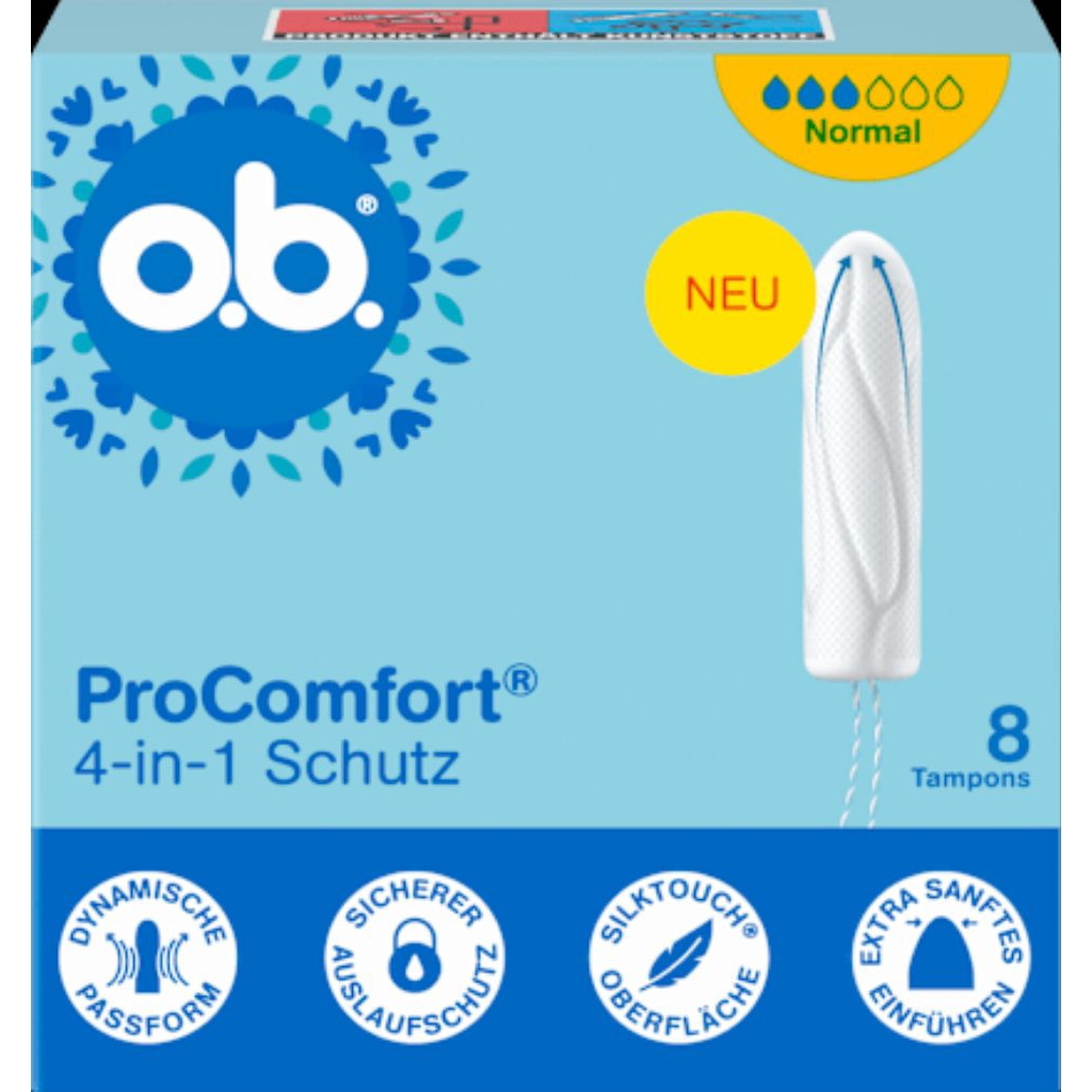 Tampon OB travel size 8 pcs
