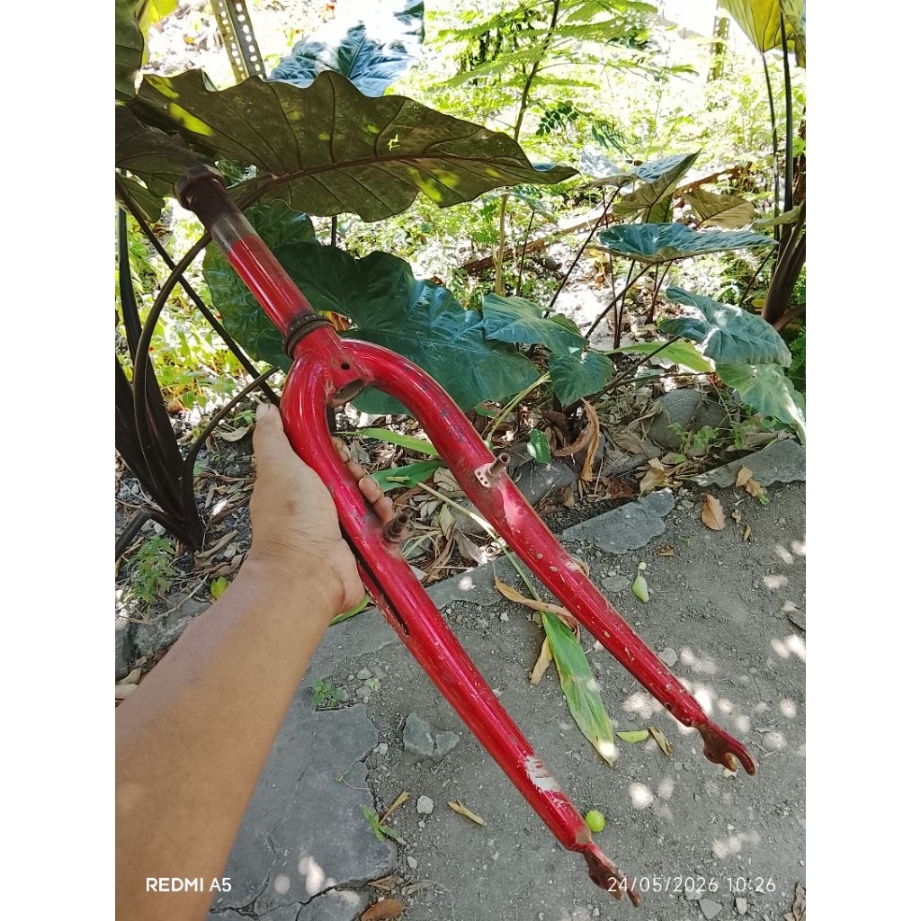 fork mtb rigid 26