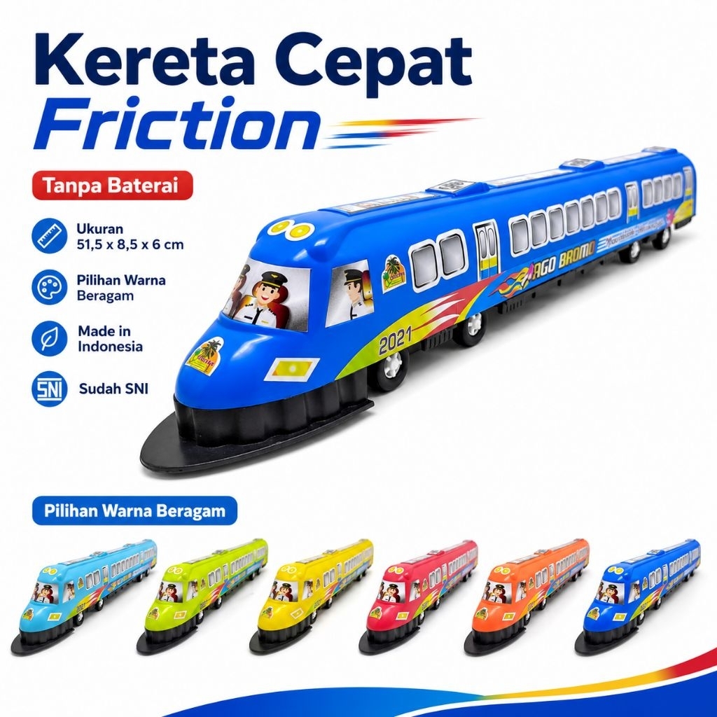 MAINAN KERETA KERETAAN SHINKANSEN FRICTION OCT5001