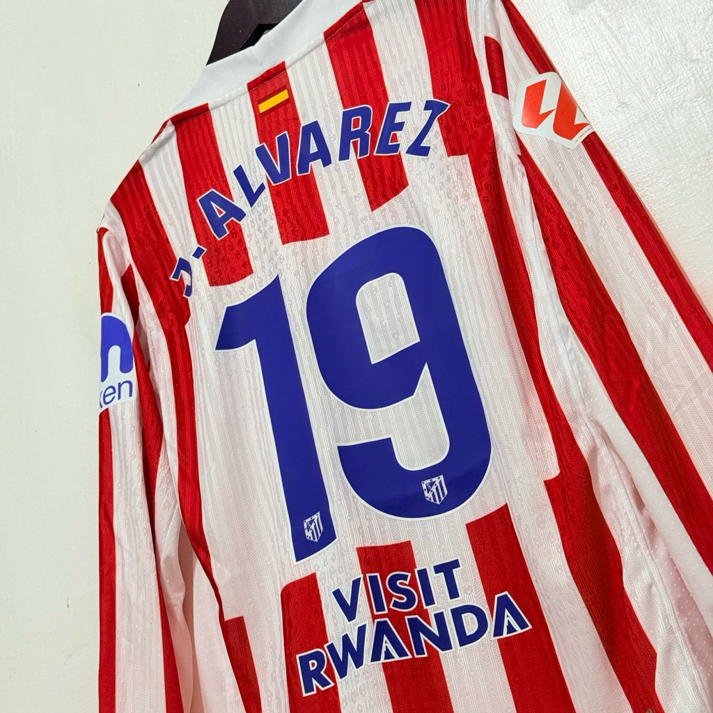 JERSEY ATLETICO MADRID HOME PLAYER ISSUE 2025/2026 LA LIGA VERSION - J ALVAREZ