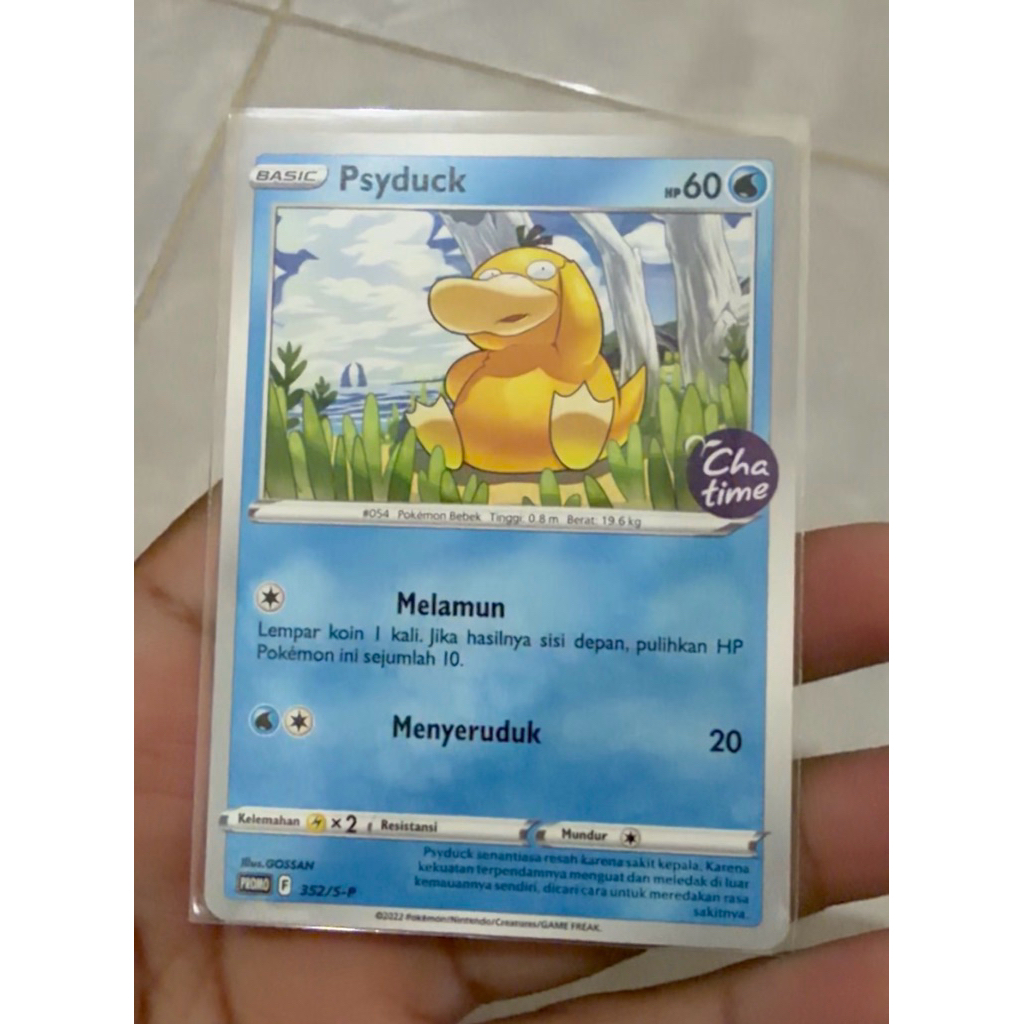 Kartu Pokemon Psyduck Chattime