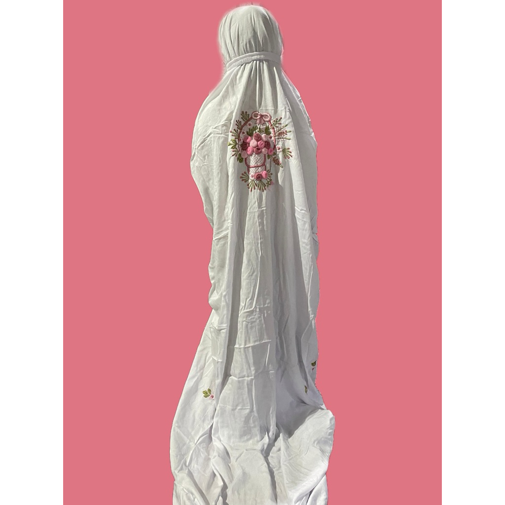 Mukena Rayon anak Lajuran