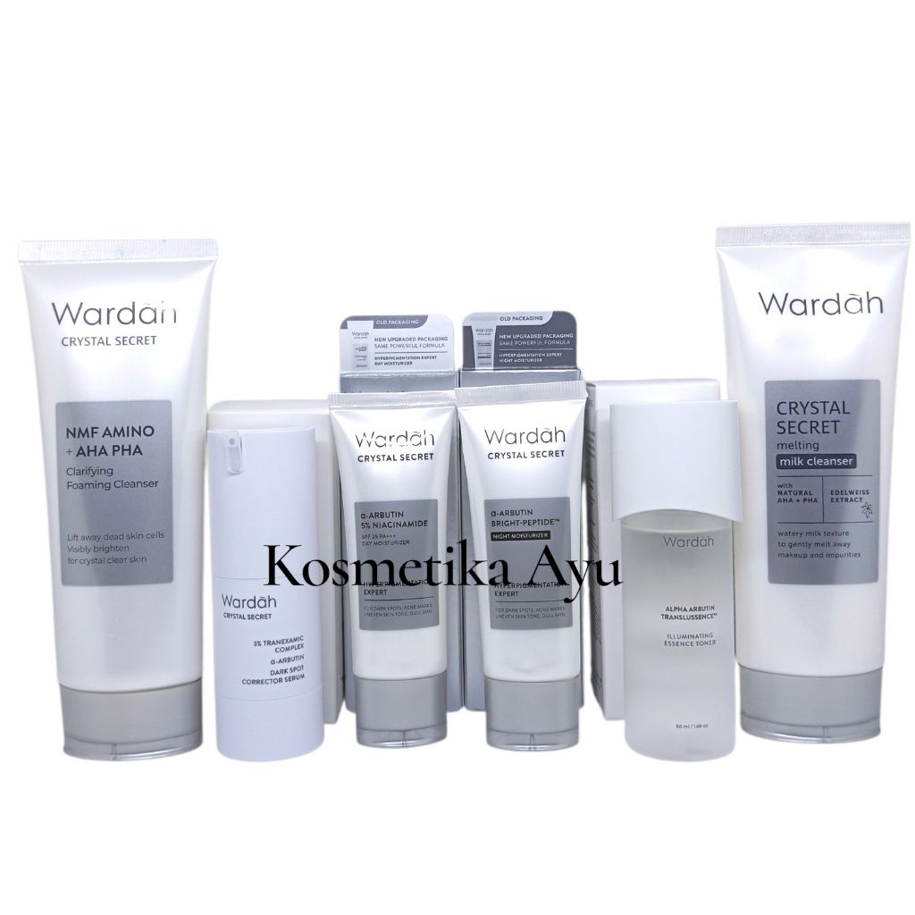 Wardah White Secret Skincare Paket Glowing/ Wardah White Secret Pemutih
