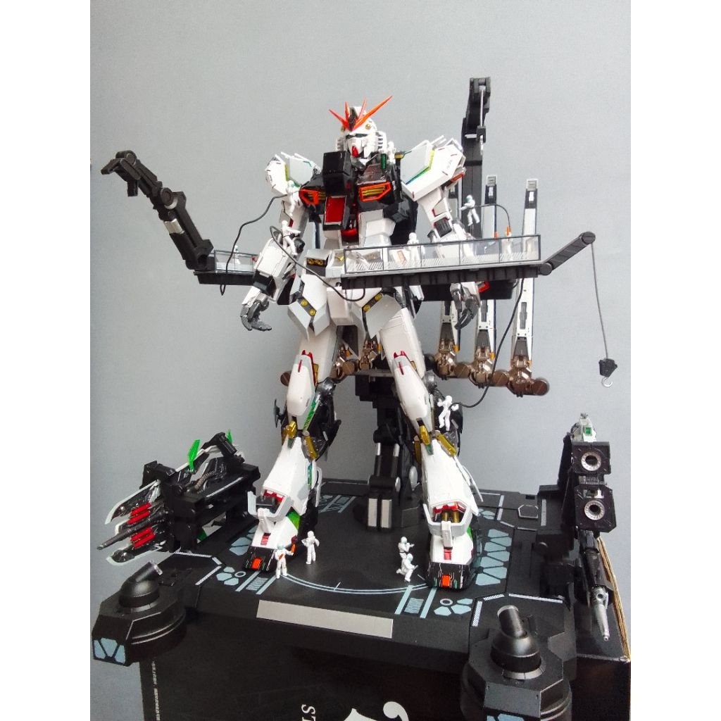 PG 1/60 metal structure NU Gundam daban(bootleg)