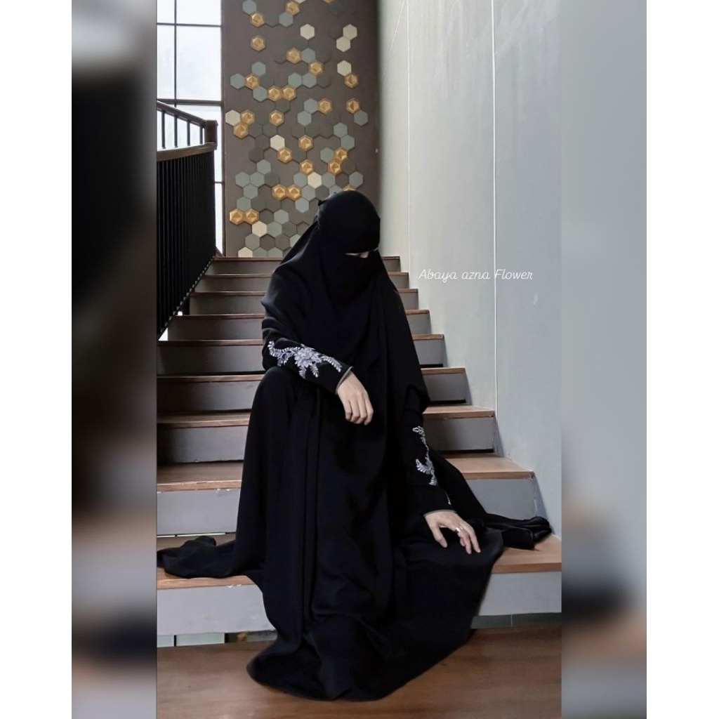 Set Abaya Azna Flower