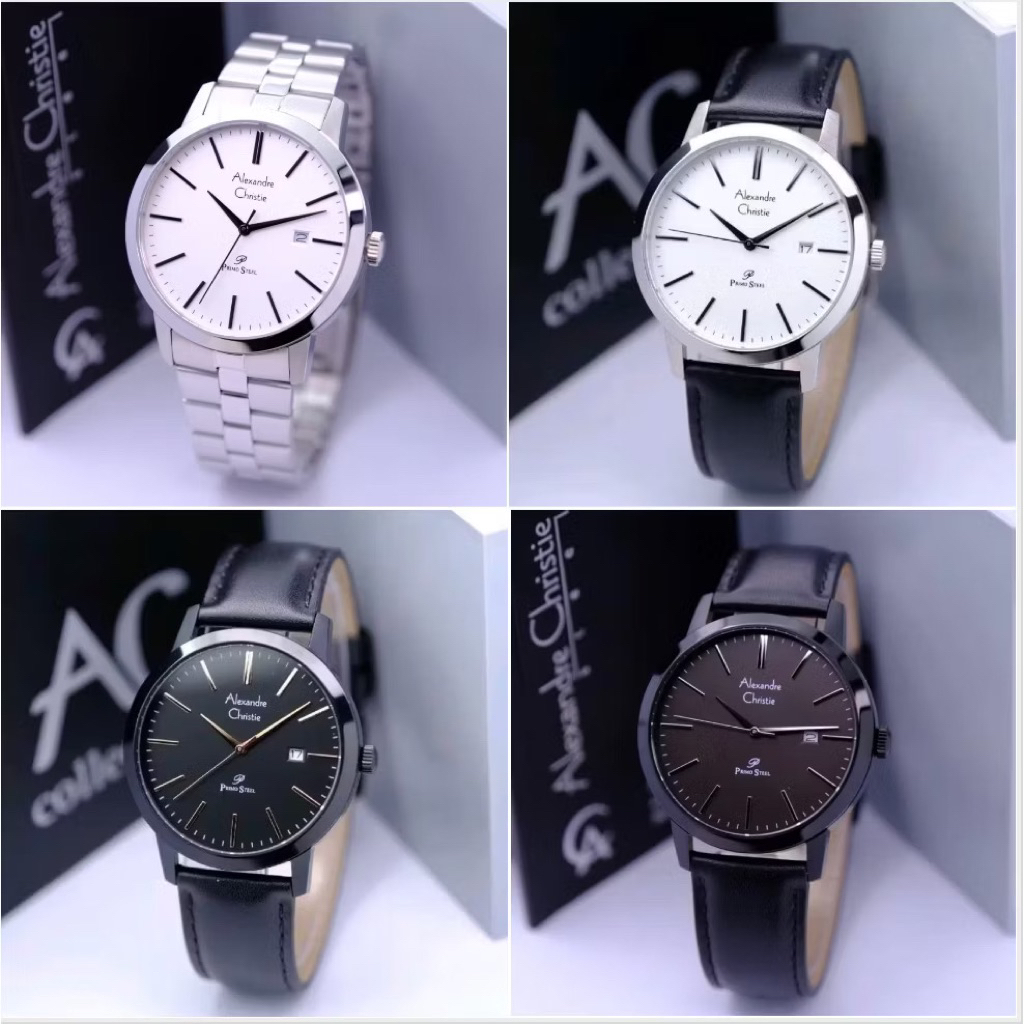 ALEXANDER CHRISTIE PRIA  AC 1007 JAM TANGAN PRIA ALEXANDRE CHRISTIE