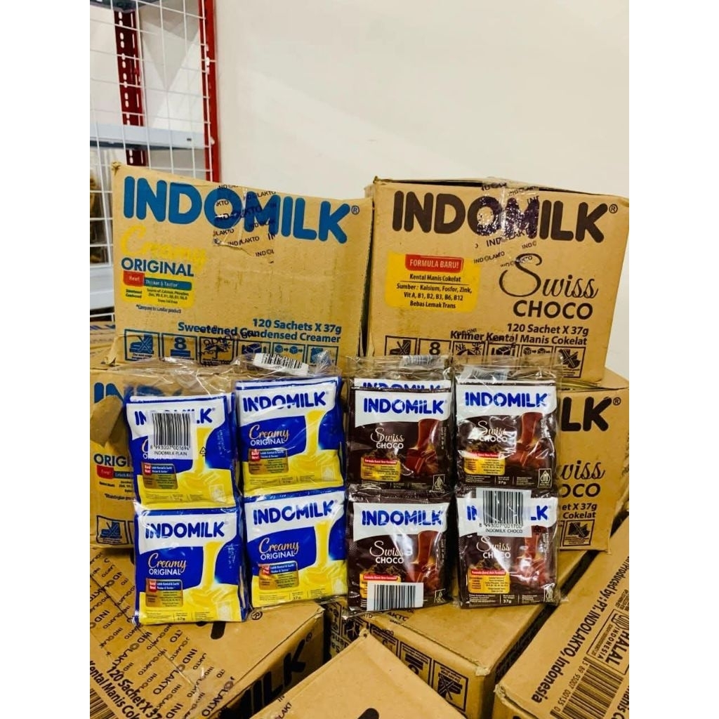 indomilk skm susu kental manis 1 dus isi 20pak
