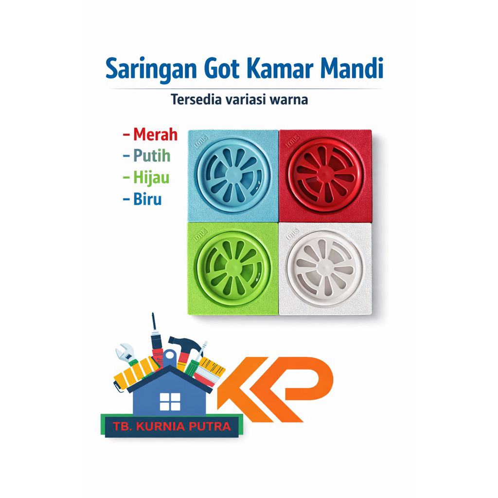 Saringan Got Kamar Mandi Plastik - Avoor Plastik - Saringan pembuangan air