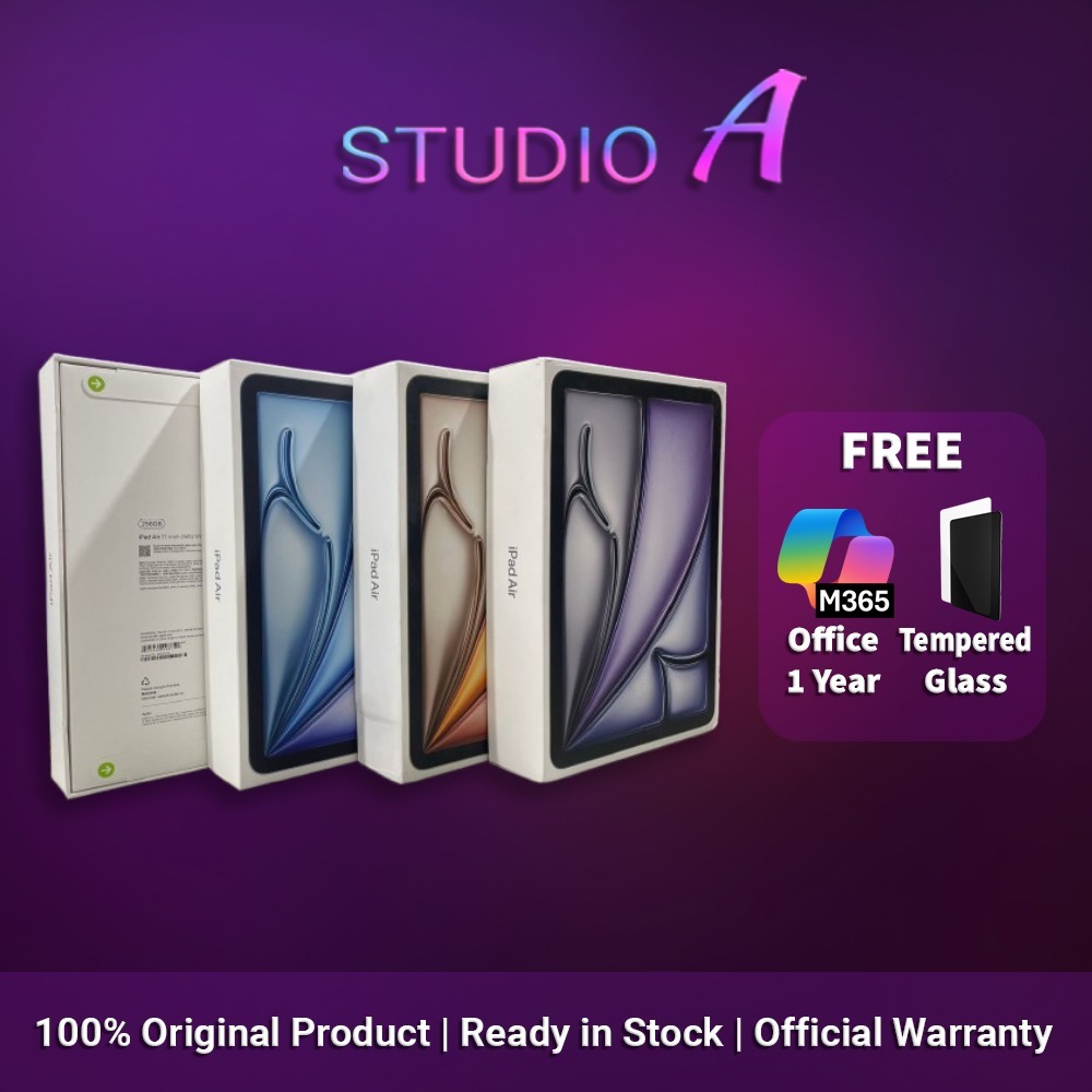 iPad Air Gen 8 M4 Chip 2026 11" 13" 1TB 512GB 256GB 128GB Space Grey Blue Purple Starlight