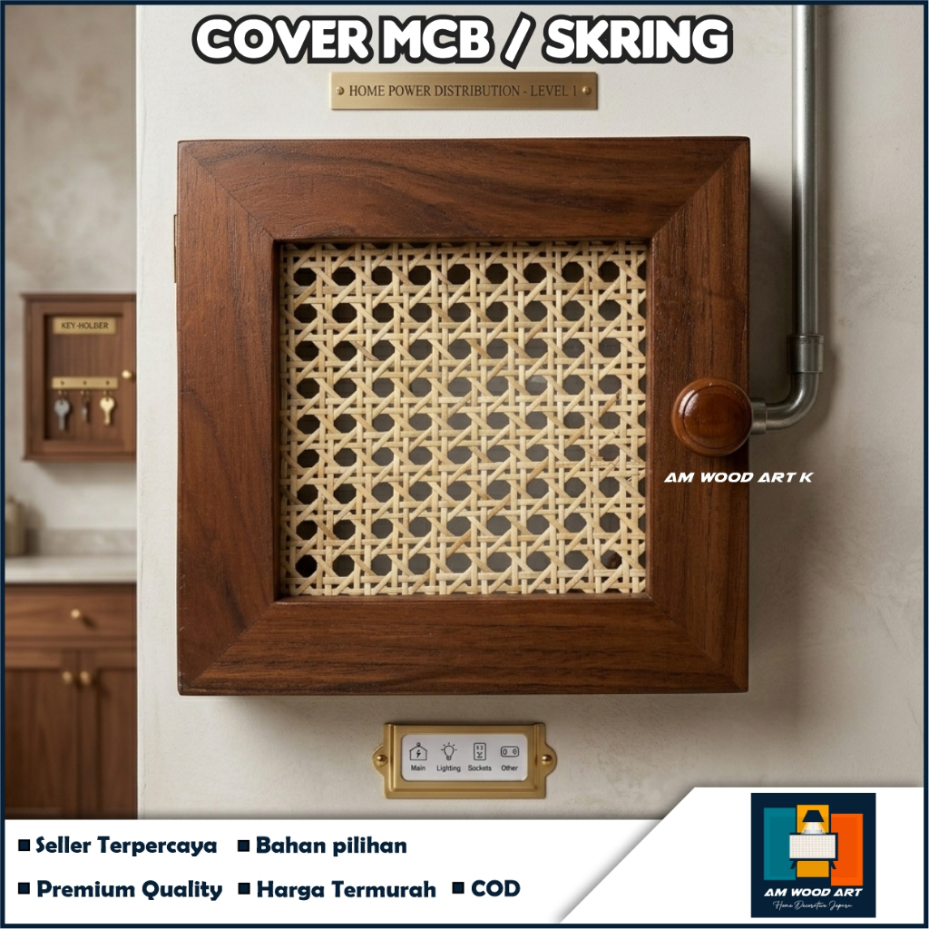 KOTAK MCB Box Murah Dekorasi Rumah / Penutup Cover MCB LISTRIK Rumah