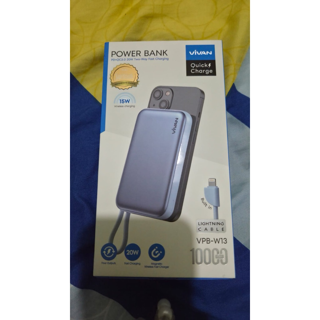 POWERBANK VIVAN 10000 mAh