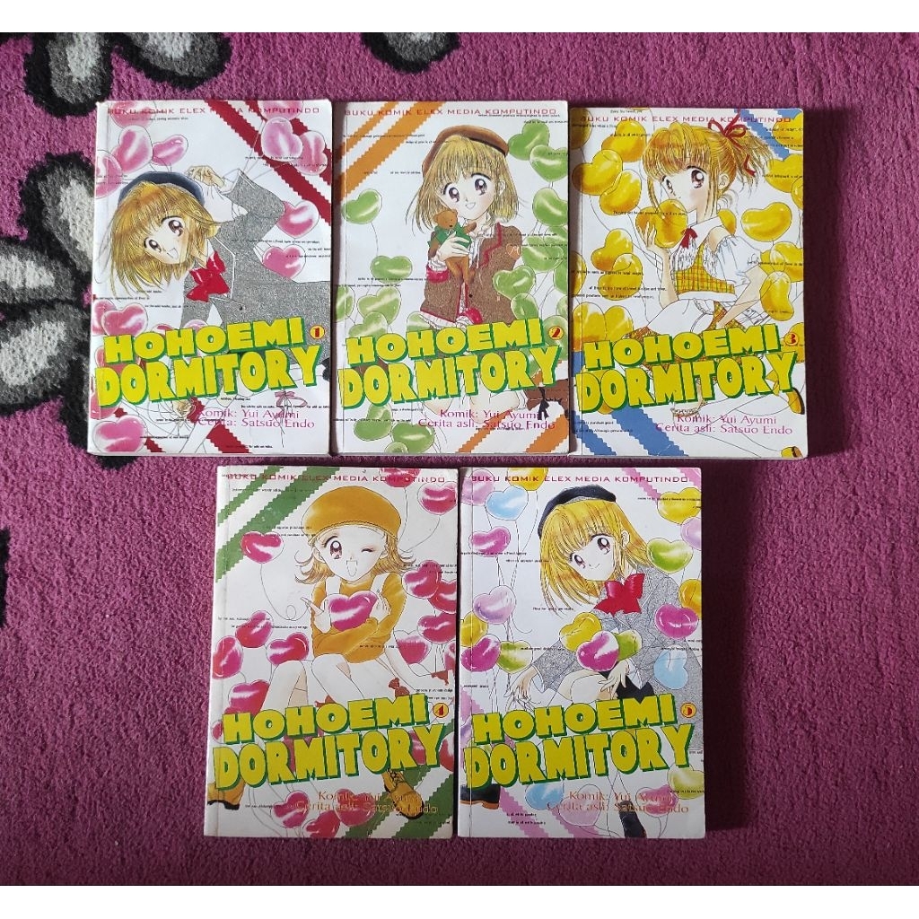 Komik Hohoemi Dormitory 1-5 tamat (Yui Ayumi)