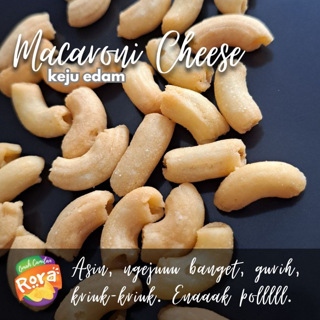 MACARONI CHEESE 200gr - Omah Camilan Rora