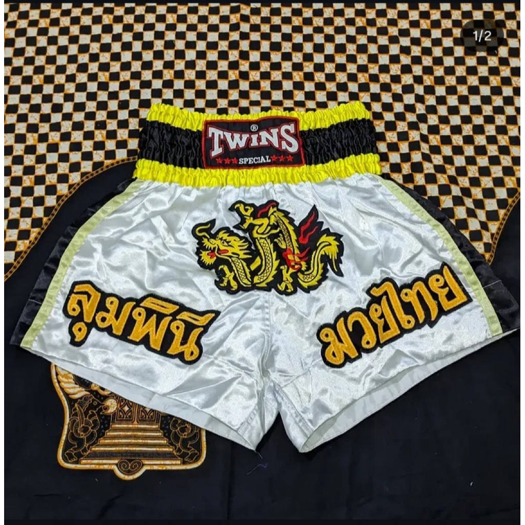 Celana Muaythai Boxing Kick Boxing Ori Twins