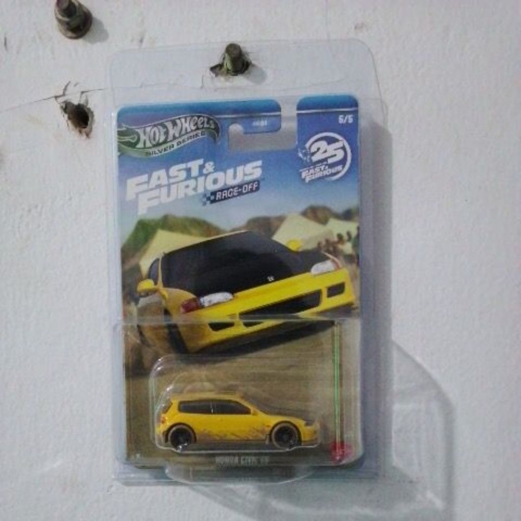 HOTWHEELS HONDA CIVIC EG KUNING