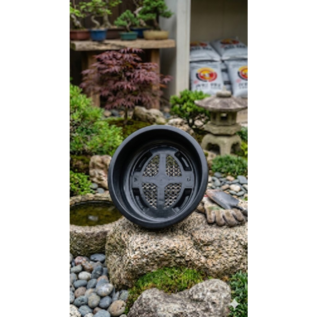 Pot Bonsai Oval 40 BV40 Bonsai Plastik 30 35 Hitam Jumbo