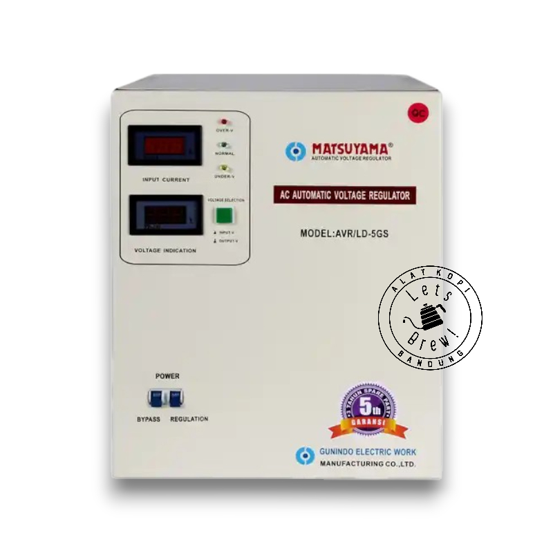 Stabilizer Stavol AVR MATSUYAMA Stavolt 5000 Watt AVR/LD-5GS