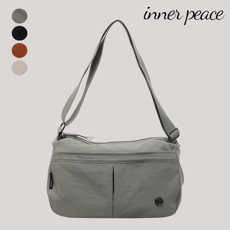 [COD]Tas Selempang Kasual Berbahan Nilon Tas selempang unisex Nilon tahan air