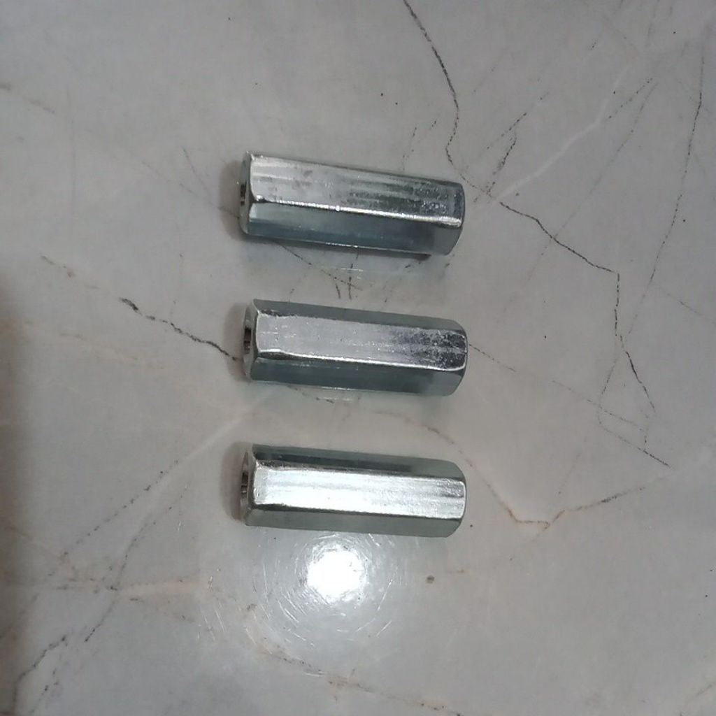 Mur tinggi /panjang M6, cocok untuk baut m6 kepala 10