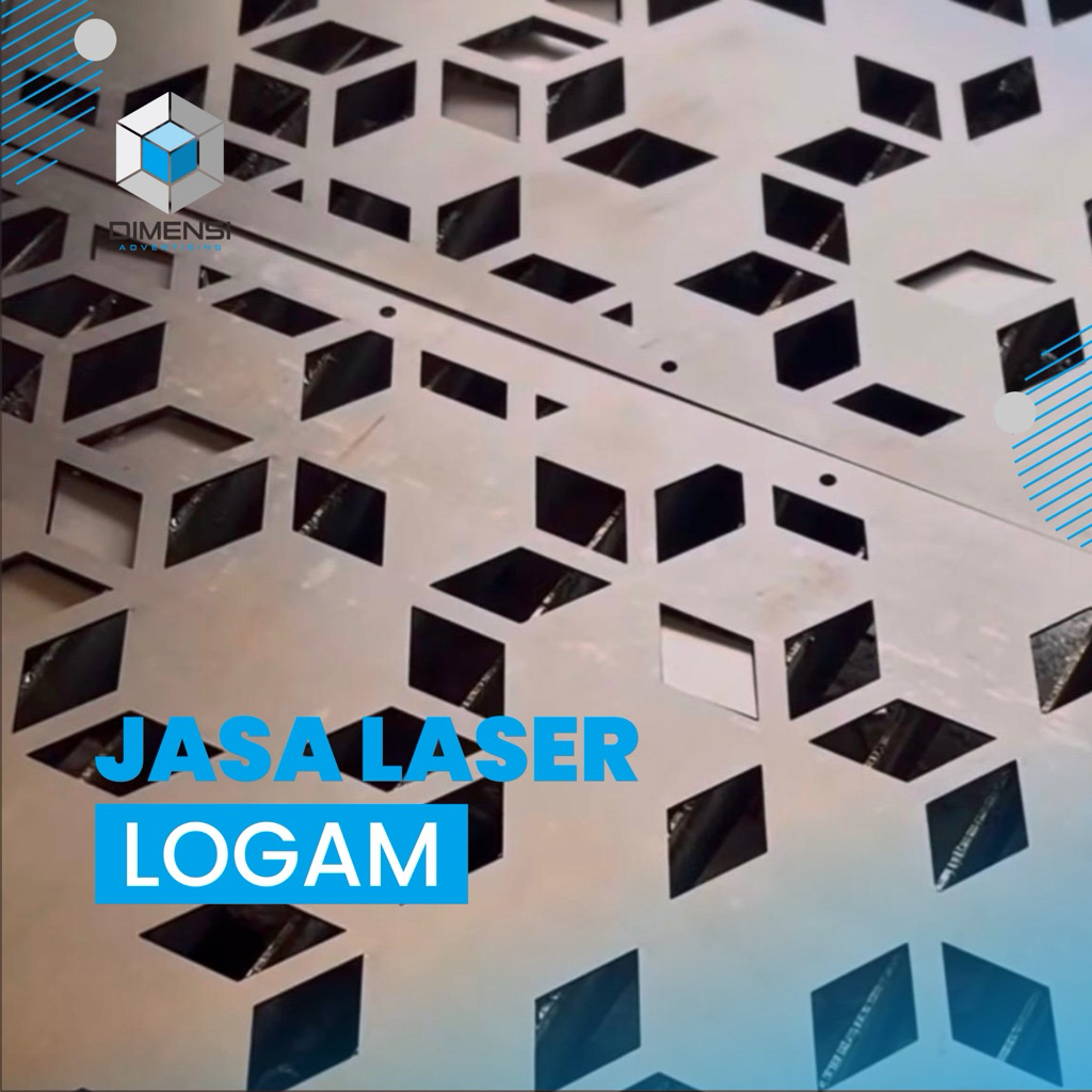 laser cutting logam custom plat Besi - Alumunium - Stainless steel - Galvanis
