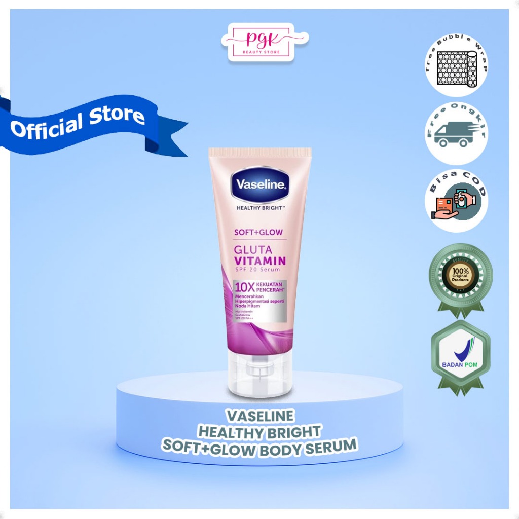 VASELINE BODY SERUM | VASELINE-HEALTHY BRIGHT SOFT+GLOW BODY SERUM