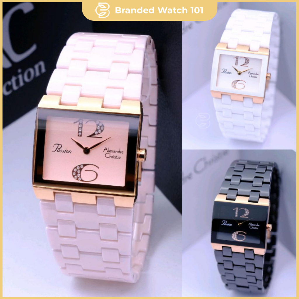 ORIGINAL Jam Tangan Wanita Alexandre Christie AC 2881 / AC2881/ 2881 Garansi Resmi 1 Tahun.