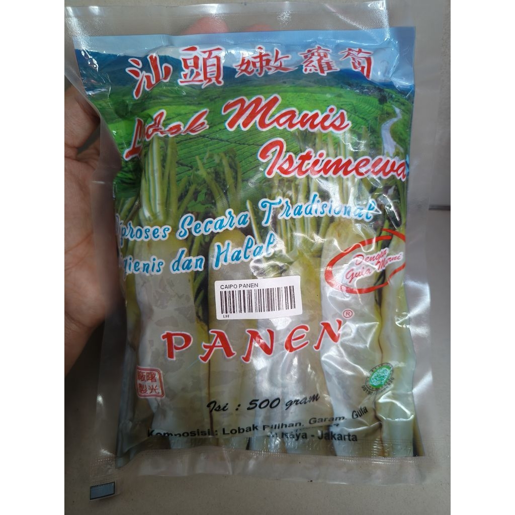 lobak manis / caipo panen (500graml