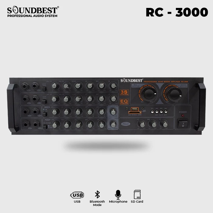 Amplifier Soundbest RC-3000 BT Bluetooth