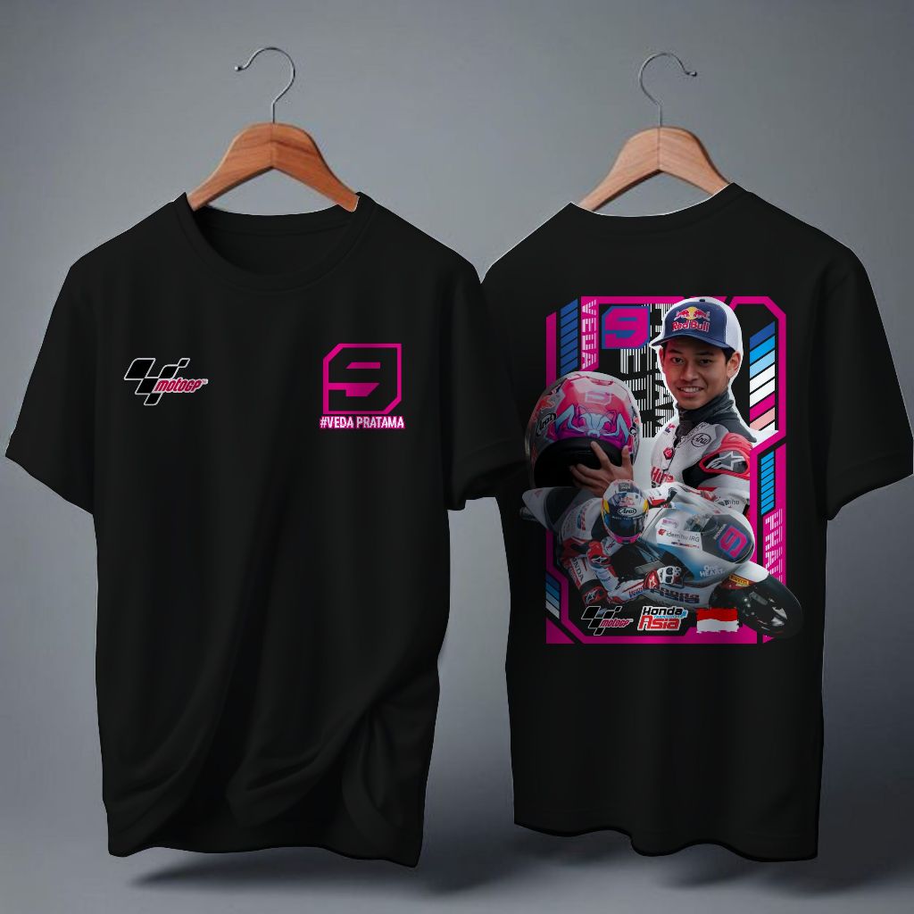 KAOS VEDA EGA PRATAMA MOTO GP MOTO 3 TEAM HONDA ASIA VEDA PRATAMA