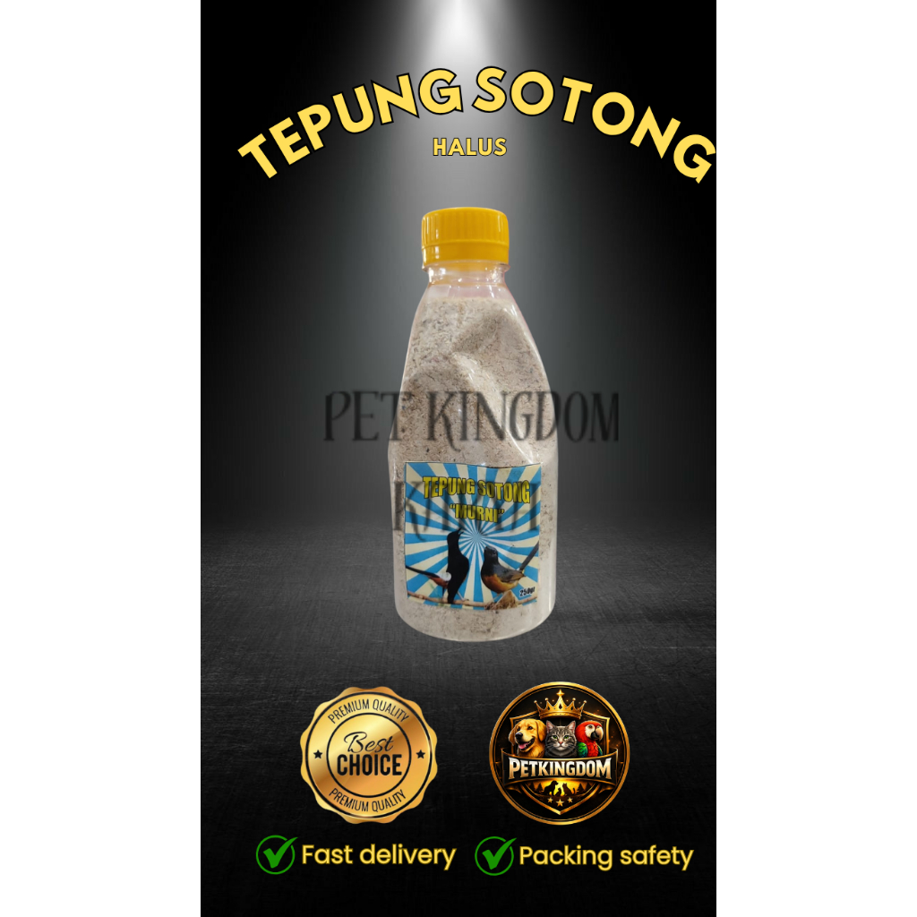 Tulang Sotong Halus Murni 300gram