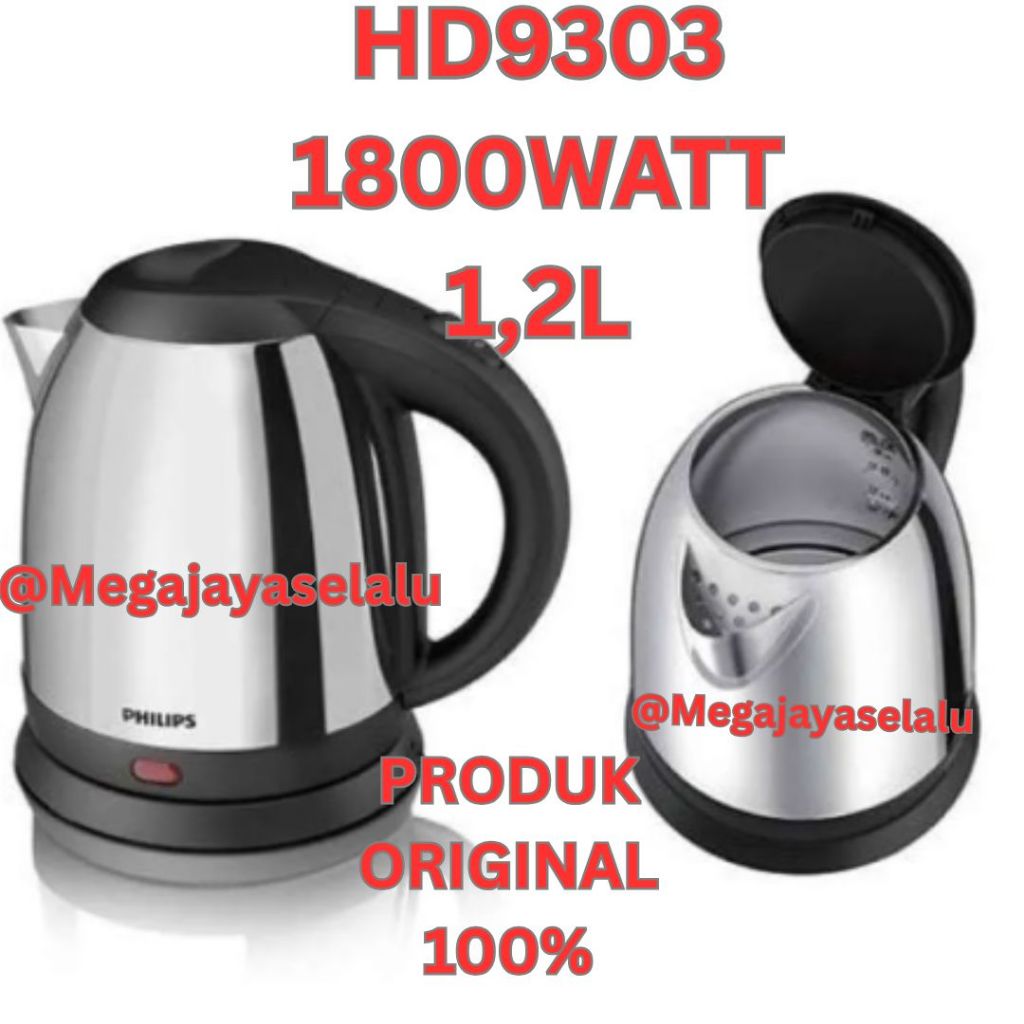 Teko Listrik/Kettle Philips HD9303