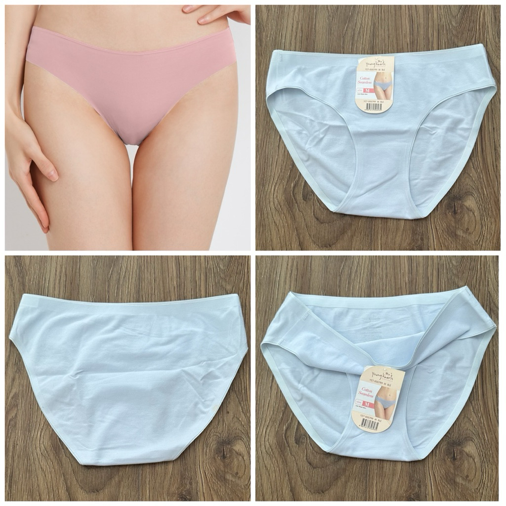 Young hearts panty cotton seamless Y27-000799 low waist mini