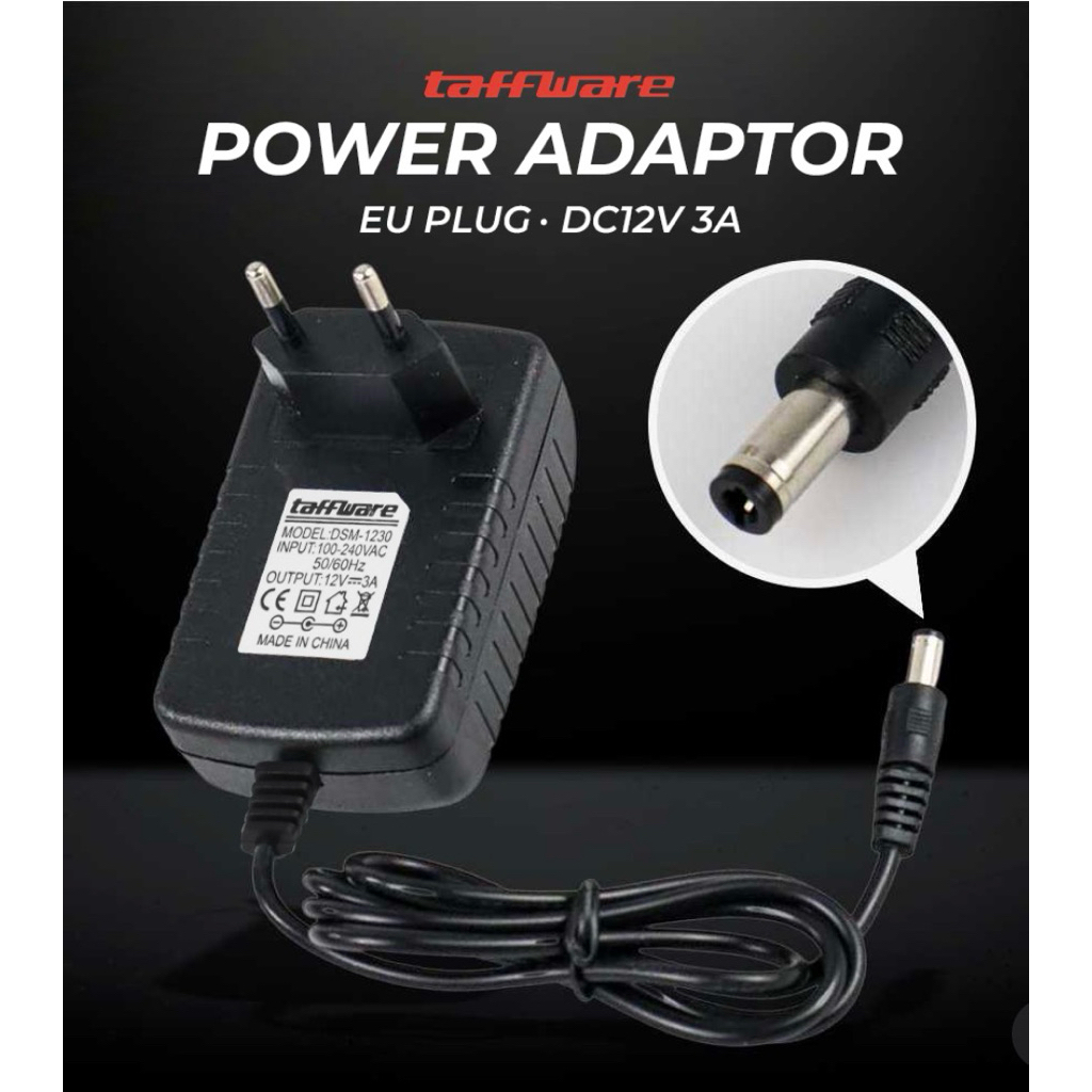 Adaptor 12V-3A untuk lampu led | mesin jahit kecil | radio | lampu hias | pompa air | blender portab