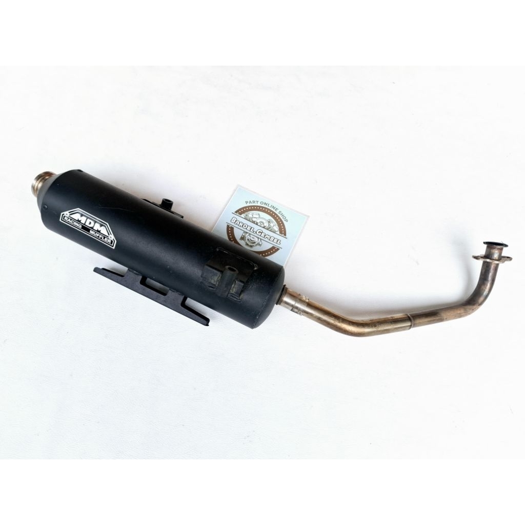 Knalpot racing MDM Honda Vario 125 KZR 125 150 Led Old/New original MDM