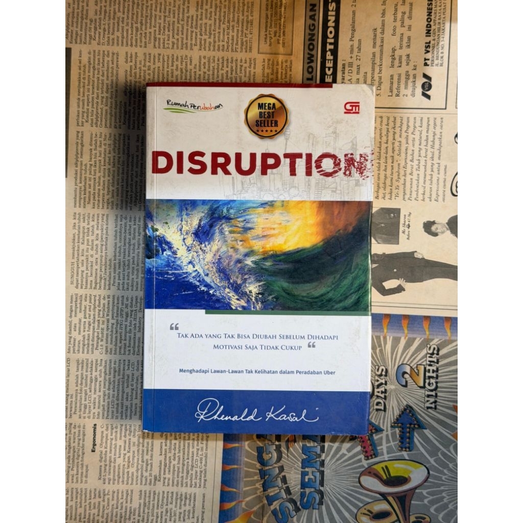 Buku DISRUPTION - Rhenald Khasali