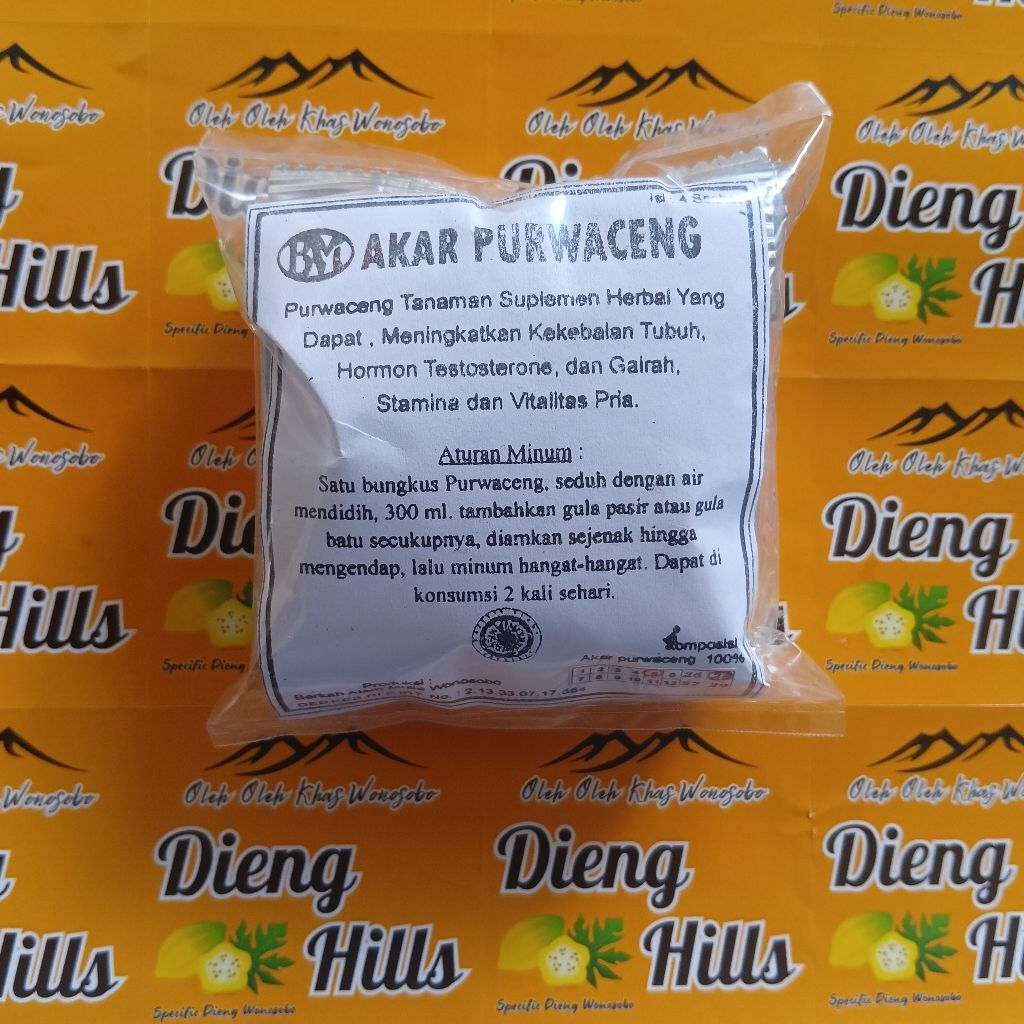 AKAR PURWACENG MURNI ASLI DIENG