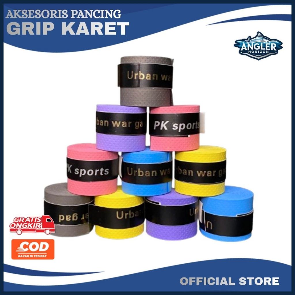 Grip Karet Gagang Joran Tegek Anti Slip Untuk Custom Tegek