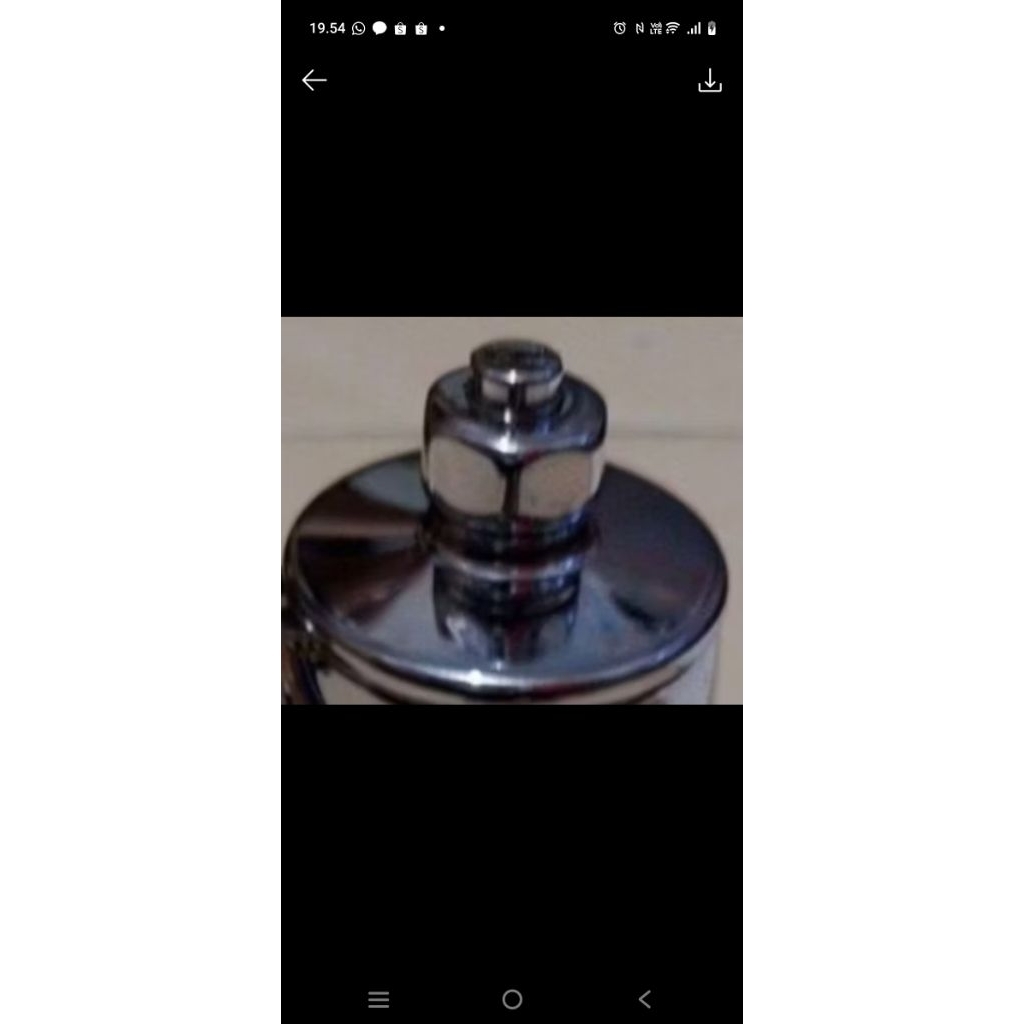 penututp flush valve toto
