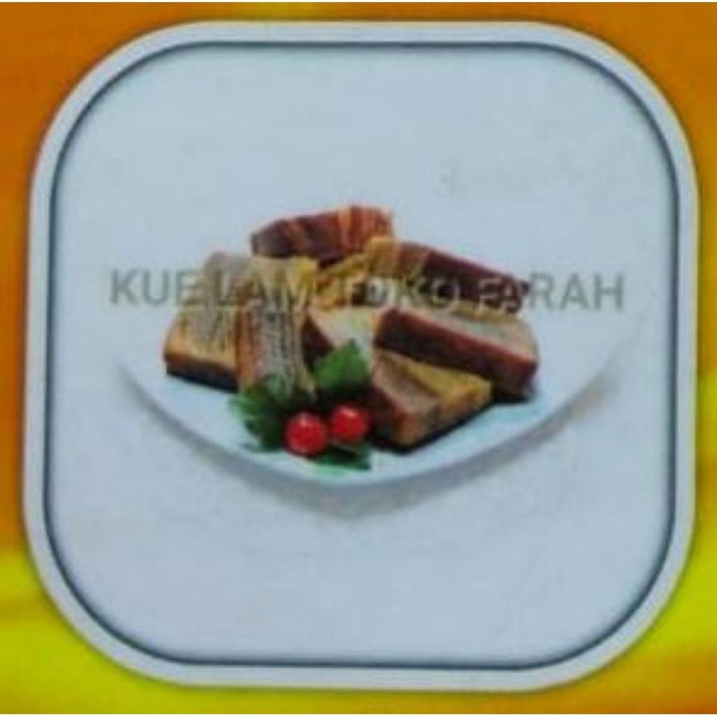 Kue Lam Original 1/4 loyang tk Farah Banjarmasin