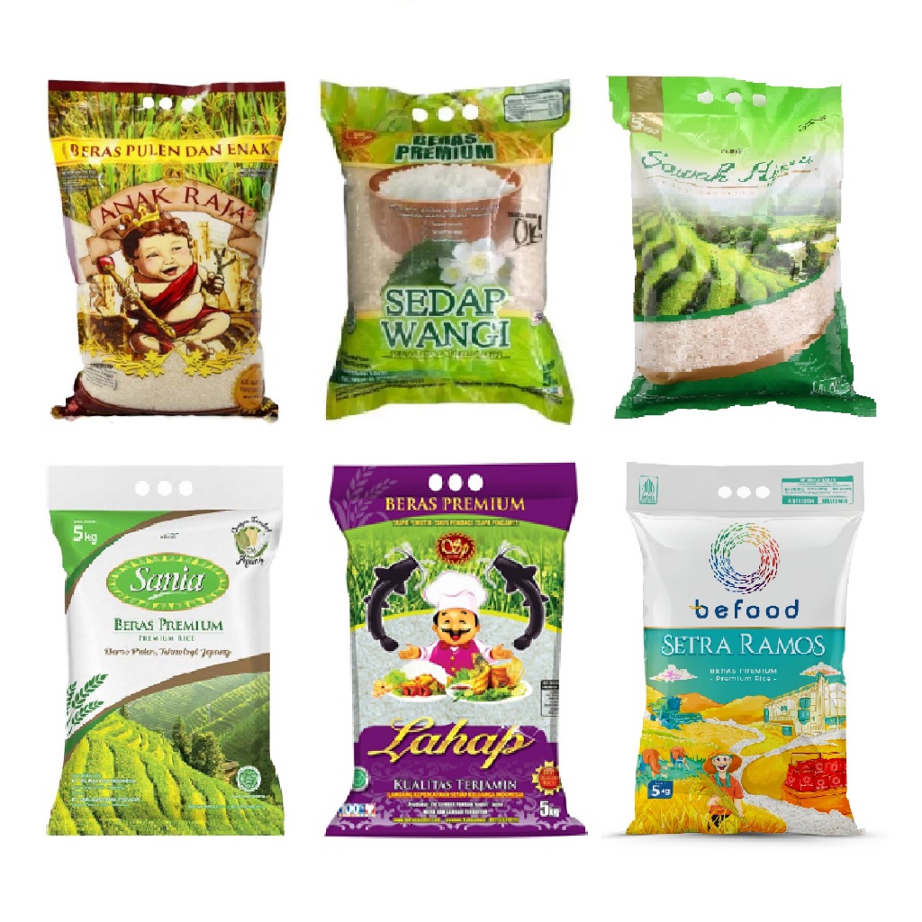 Beras Premium Berkualitas Tinggi  - Repack 1 kg
