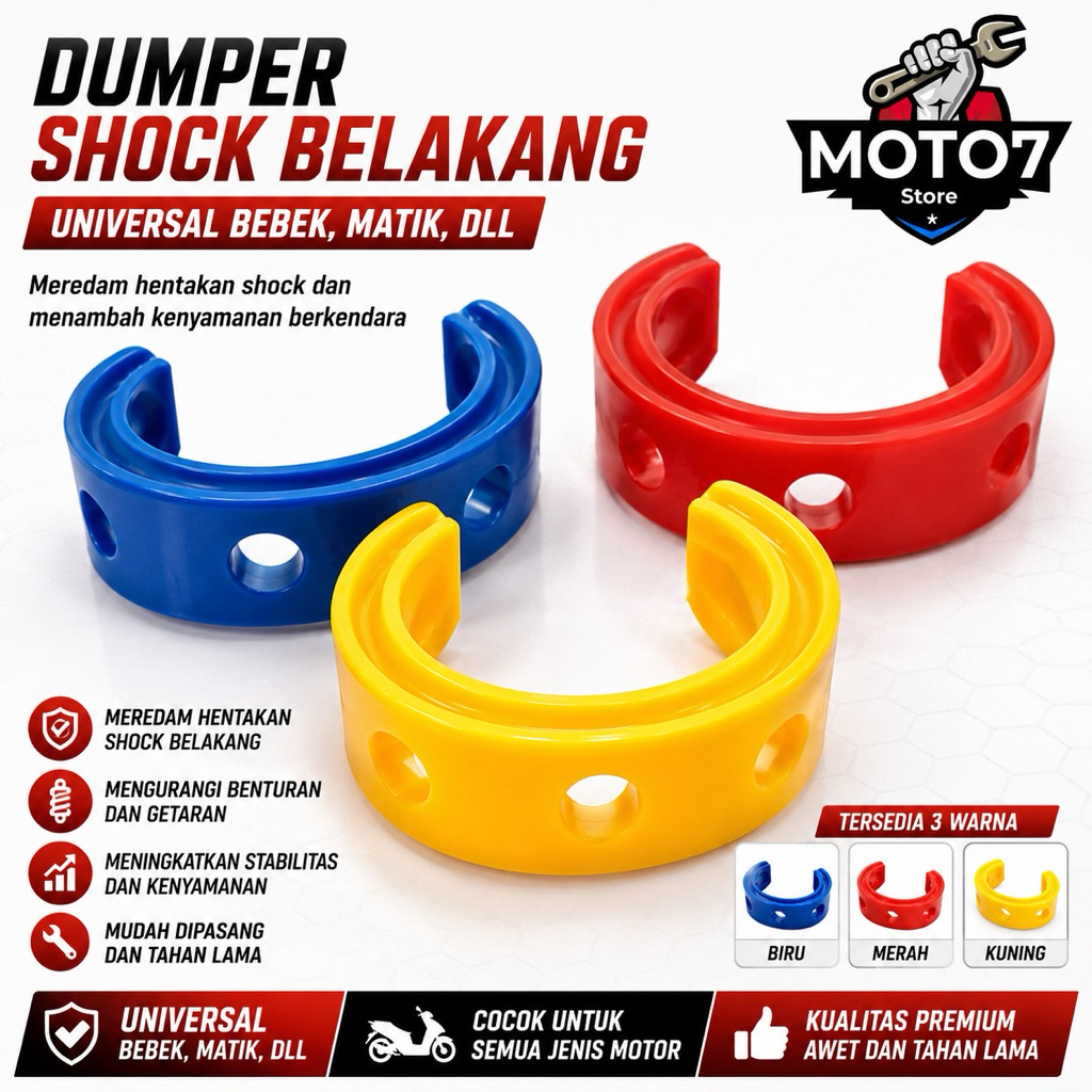 DUMPER SHOCK BELAKANG UNIVERSAL MATIK BEBEK DLL DUMPER SHOCK BELAKANG BEAT MIO SUPRAX125 NMAX VARIO